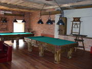 For sale Rustic Log Pool / Billiard Tables for Log Home / Cabin 